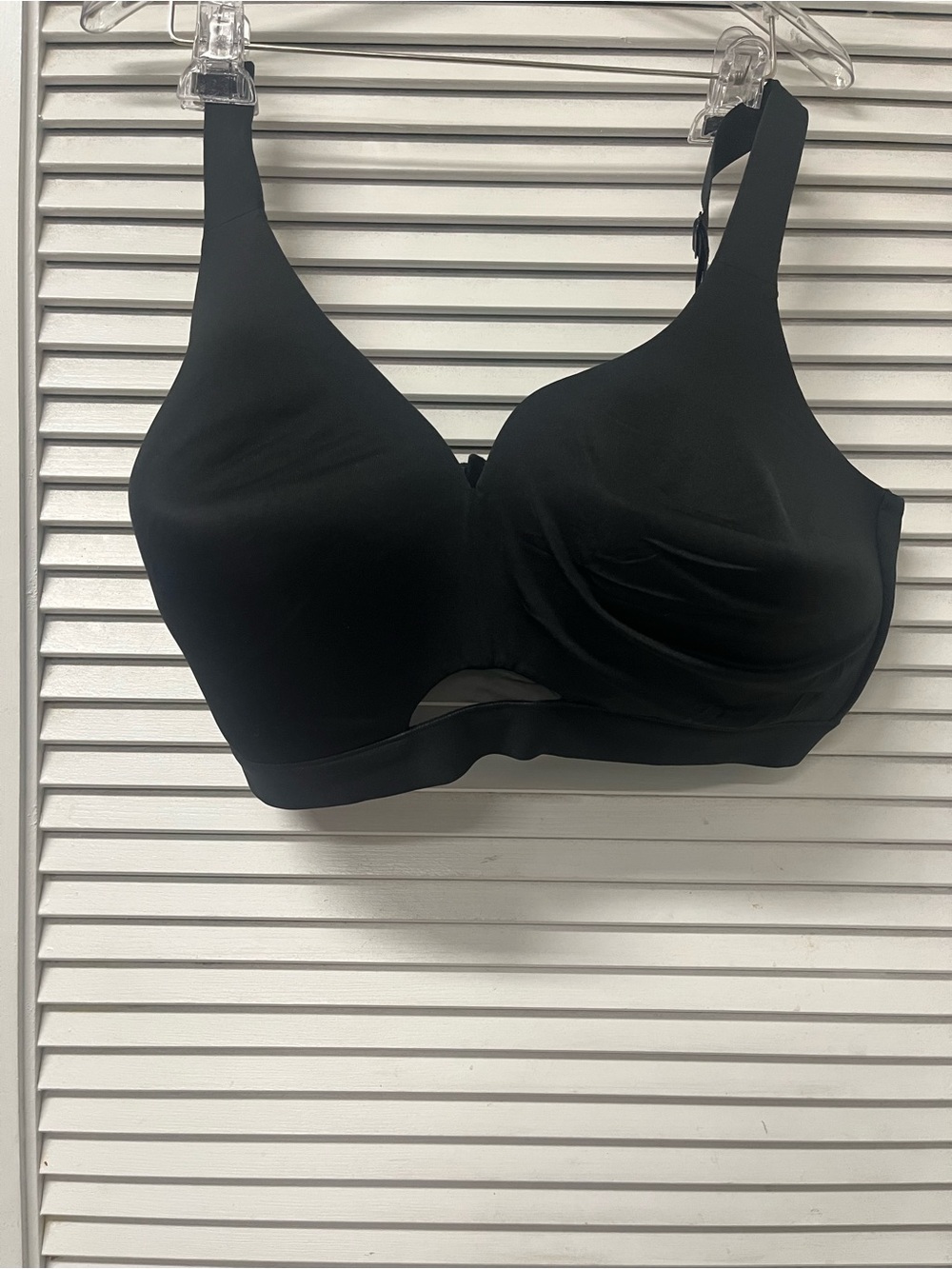 CACIQUE✨44F✨Seamless Support Wireless Bra - Black